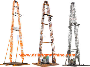 Light Weight Drilling Rig Mast  , Oil Drilling Tower With 320KN Max Dead Load